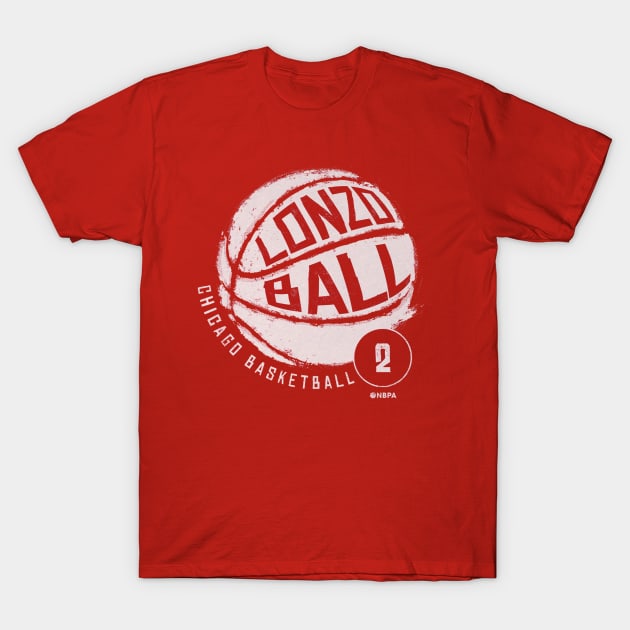 Lonzo Ball Chicago Basketball T-Shirt by TodosRigatSot